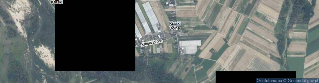 Zdjęcie satelitarne Kraski Dolne ul.